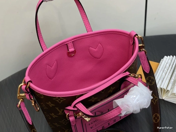 Out Inside Bandoulière VUITTON BB LOUIS Neverfull 0710